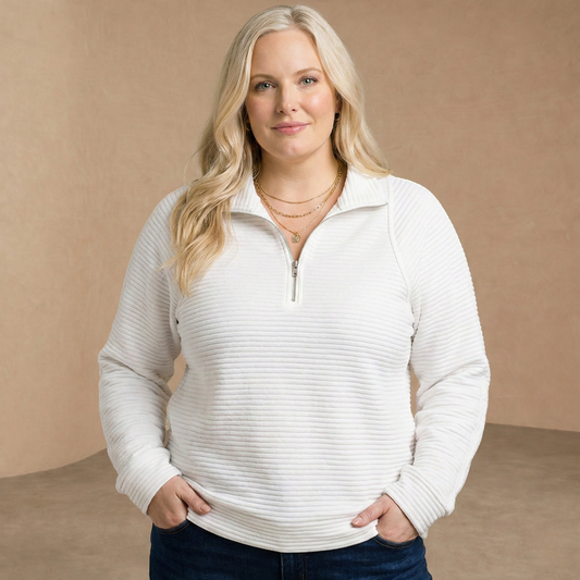 Bryndís - Peysa með rennilás