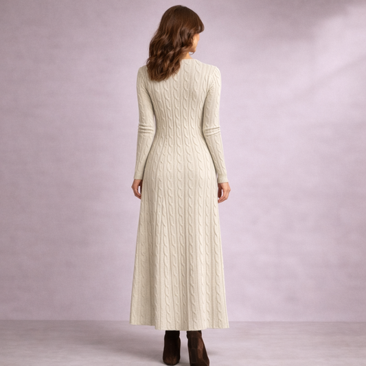 Rakel - glæsilega síðkjólnum