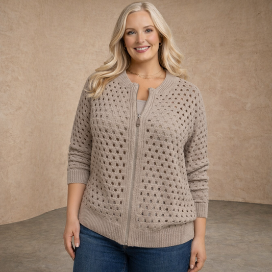 Hildur - peysa með rennilás