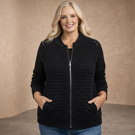 Hildur - peysa með rennilás