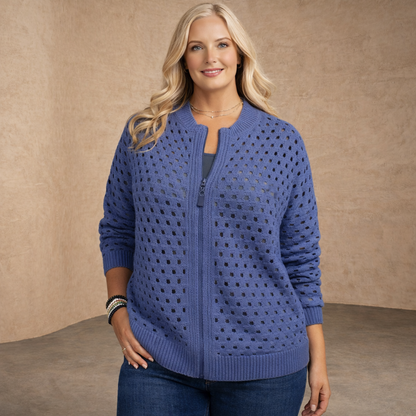 Hildur - peysa með rennilás