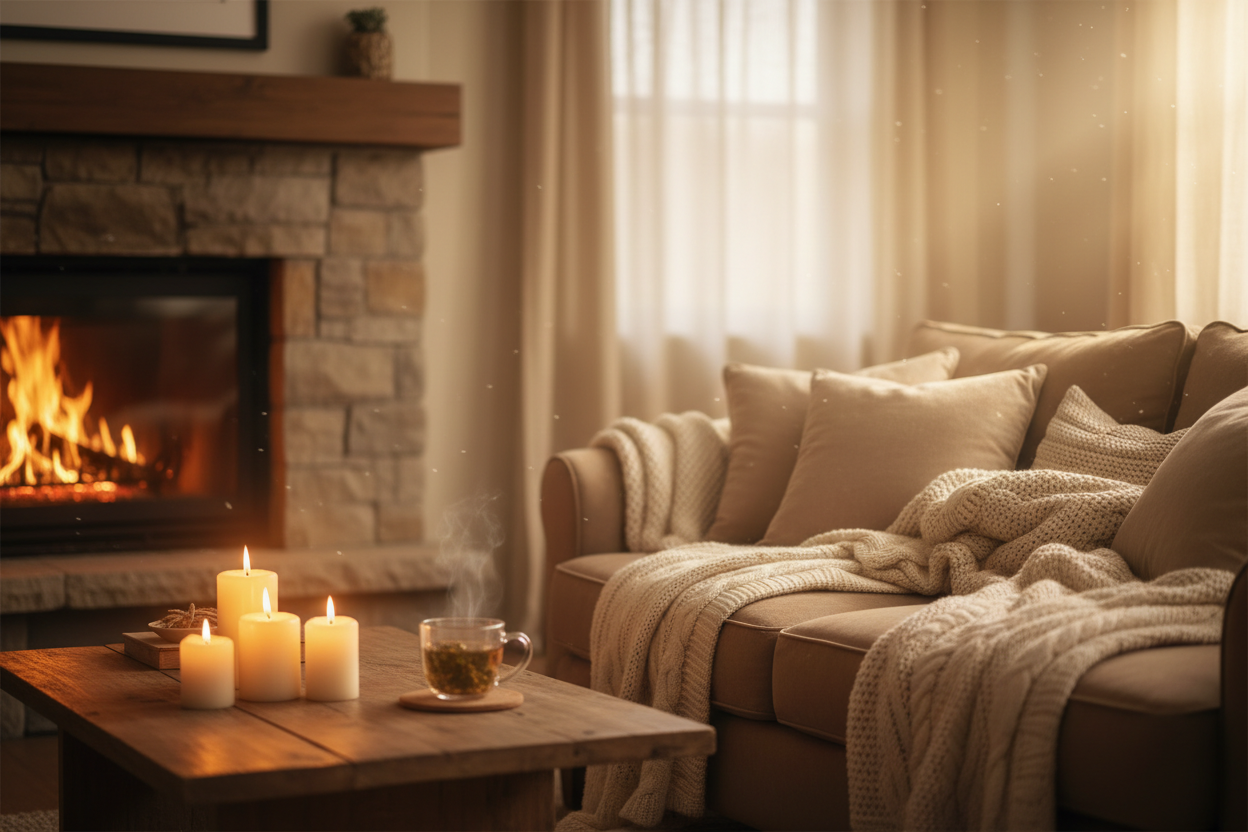 maak een cozy image banner