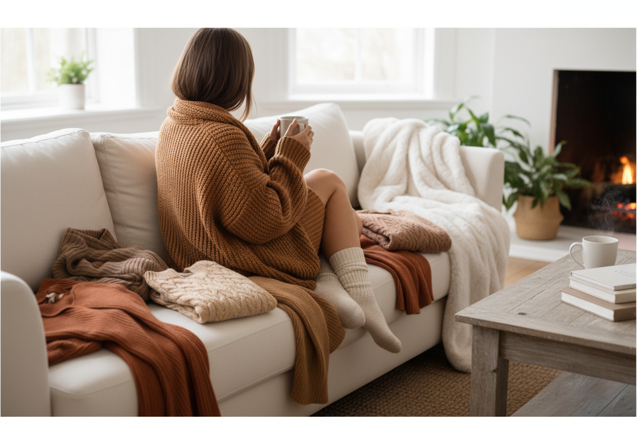 zonder tekst in een cozy style